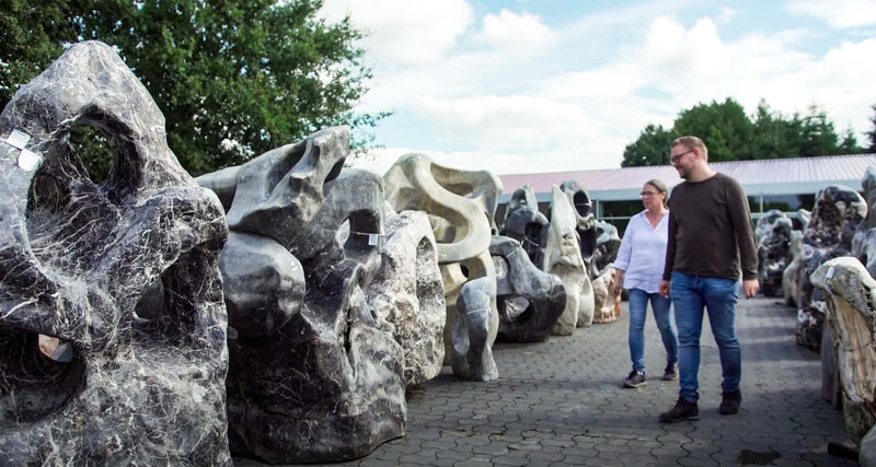 Dekosteine und Steinskulpturen – Schotterberg