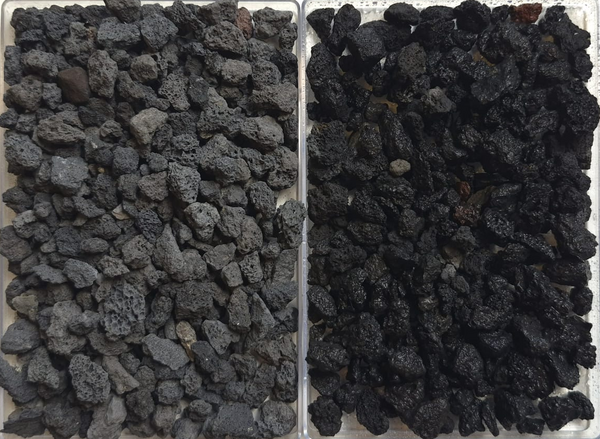 Lava schwarz, 4-8mm