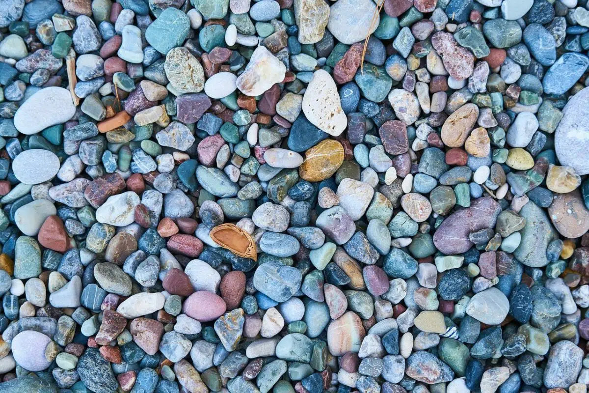 Kieselsteine reinigen: Bitte auf Chemie verzichten