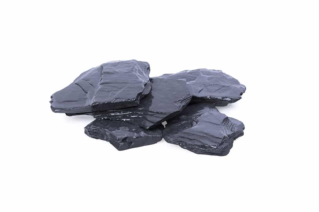 Steinarten: Canadian Slate schwarz, 80-200 mm kaufen