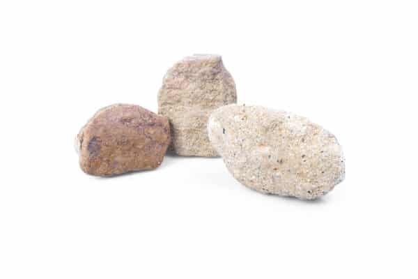 Sandstein gelb-grau Gabionensteine, 56-100 mm - Muster ca. 1 kg (inkl. *10 € Gutschein)