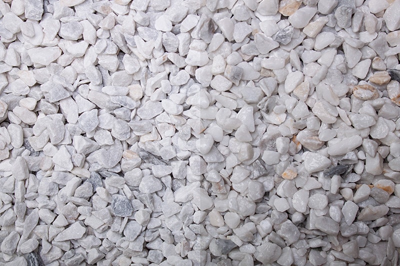 Gesteinsarten: Carrara Splitt, 8-12 mm kaufen
